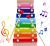 Xylophone for Toddlers 1-3 Kids Musical Instruments for Toddlers 1-3 Baby Kids Wooden Toy Toddler Xylophone for Babies 6 Months and Up Wooden Kid’s Preschool Musical Instruments, V6