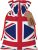 YQxwJL Uk Flag Print Drawstring Bags, Wedding Gift Bags, Candy Gift Bags, For Holiday Party Present Favor