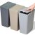 SHPMXUPW 3 Pack Bathroom Small Trash Can with Lid,10L / 2.6 Gallon Slim Garbage Bin Wastebasket with Pop-Up Lid for Bedroom, Office, Kitchen, Craft Room, Fits Under Desk/Cabinet/Sink/