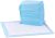 Amazon Basics Dog and Puppy Pee Pads with Leak-Proof Quick-Dry Design for Potty Training, Standard Absorbency, Regular Size, 22 x 22 Inches, Pack of 100, Blue & White