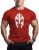 ReedCA Sparta UK – Fashion Mens Cotton Short Sleeve T-Shirt Muscle Athletic Workout Tee Top Gym Bodybuilding Shirts Fitness