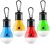FLY2SKY Tent Lamp 4 Packs Portable LED Tent Lights Clip Hook Hurricane Emergency Lights LED Camping Lights Bulb Camping Lanterns Camping Equipment for Camping Hiking Backpacking Outage