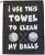 ShankIt Golf Funny Golf Microfiber Cleaning Cloth for Golf Balls – Includes Towel Clip for Golf Bags & Clubs – Perfect Funny Gift for Any Golf Fan