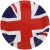 JIAHG 16 Pack 7 inch Disposable Heavy-Duty Paper Plates Union Jack Pattern Tableware Set UK Patriotic Party Supplies for National Day VE Day Birthday Christmas Wedding Indoor Outdoor Home Decorations
