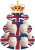 Lide Road 3 Tier British Party Cupcake Stand British Flag Cake Stand United Kingdom Party Cardboard Cake Tower Stand UK England Round Cupcake Tower for British National Day UK Theme Party Supplies