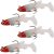 ADOCARN 4pcs Fish Lures Bait Hook Bait Fake Bait Fishing Hook Fishing Baits Fishing Lure Hard Bait Accessory