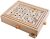 Topwon Wood Labyrinth Table Maze/Balance Board Table Maze Solitaire Game for Kids and Adults – Large – Great Gift