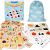 Wooden Shape Matching Game, Preschool Educational Learning Toys Activities for 2, 3, 4 Year Olds Toddlers, Boys, Girls, Montessori Wooden Sorting and Stacking Toys