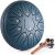 Lronbird Steel Tongue Drum 6 Inch 11 Notes Hand Drums with Bag Sticks Music Book, Sound Healing Instruments for Musical Education Entertainment Meditation Yoga Zen Gifts (Navy)