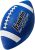 Franklin Sports Kids Junior Football – Grip-Rite 100 Youth Junior Size Rubber Footballs – Peewee Kids Durable Outdoor Rubber Footballs – Single + 6 Bulk Packs with Inflation Pump