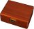 Bescott 2 Layer Solid Walnut Wooden Jewelry Box with Lock and Key for Women Men Vintage Velvet Wood Jewelry Organizer Storage for Earrings Rings Necklaces Bracelet Watch Mother’s Day Gift