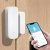 WiFi Door Sensor, Smart Window Door Sensor, Alexa Door Window Contact Sensor for Home Security, Door Open Detector with Alert Notification Compatible with Amazon Alexa, Google Assistant (1 Pack)