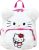 ACCENE Cute Furry Plush Cinnamoroll-Dog Backpack – Mini Girls Backpacks Great Gift for Kids（hello Kitty）