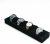 XHMQYC Watch Display case Jewelry Trays Bracelet pendant Organizer Storage Box Chests Holder for Adjustable Pillow Black