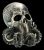 Pacific Giftware Cthulhu Skull Collectible Figurine Antique Bronze Finish 6 Inch Tall
