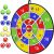 BooTaa 29″ Large Dart Board for Kids, Kids Dart Board with Sticky Balls, Boys Toys, Indoor/Sport Outdoor Fun Party Play Game Toys, Birthday Gifts for 3 4 5 6 7 8 9 10 11 12 Year Old Boys Girls