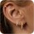 Risamil Hoop Earrings for Women 14K Gold Plated/Silver Hoops Simple Gold Knot Huggie Small Hoop Earrings Set Trendy Gold Hoops Everyday Wear Gold Earrings for Women Girls Jewelry