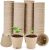 YESIACE Peat Pots, 126 Packs 3.15 Inch Seed Starting Pots with Drainage Holes Round Nursery Pot, Biodegradable Round Plant Seed Starter Peat Pots Germination Seedling Trays