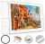 1500 Pieces Rotating Puzzle Board with Drawers and Cover, Dual-Sided 35”x27”Portable Jigsaw Puzzle Table,Tilt&Lazy Susan,Gift for mom Adults