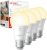 Sengled Alexa, WiFi, Smart Light Bulbs that Work with Alexa & Google Assistant,A19 Soft White(2700K)No Hub Required,800LM 60W Equivalent HighCRI)90,4Count(Pack of 1)