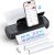 Portable-Printer with phone holder, Thermal-Wireless-Bluetooth-Mini Inkless-Printer for Travel Support 8.5″ X 11″ US Letter&Legal A4&A5 Thermal Paper, Compatible with Android and iOS Phone&Laptop