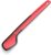 Morsel Spoon – Camping and Backpacking Lunch Gear Accessory – USA MADE – Spoon And Extra Long Spatula With Rubber Edge (Red)