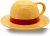 Anime Coffee Mug Set, Novelty Straw Hat Ceramic Coffee Tea Milk Cup Mug with Saucer, Merchandise Gifts Sets for Anime Fan’s Gift or Souvenir (Yellow Straw Hat Cup)