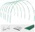 COLOtime Greenhouse Hoops Grow Tunnel 6 Sets of 8FT Long Garden Hoops for Raised Beds Fiberglass Garden Hoops Support Frame for Row Cover and Netting Gardening Supplies 36PCS