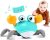 control future Crawling Crab Baby Toy – Infant Tummy Time Toys 3 4 5 6 7 8 9 10 11 12 Babies Boy 3-6 6-12 Learning Crawl 9-12 12-18 Walking Toddler 36 Months Old Music Development 1st Birthday Gifts