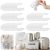50Pcs Thickened Disposable Clear Kitchen Appliance Covers, 47in Kitchen Small Appliance Dust Cover, Universal Elastic Small Appliance Covers for Oven, Pressure Cooker, Toaster, Air Fryer, Computer
