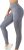 Womens Compression Leggings with Pockets Tummy Control High Waisted Yoga Pants Fashion Textured Tights Skinny Trousers
