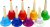 8 Note Hand bells, Colorful Handbells Musical Instrument for Kids Adults School Church Wedding