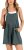 ANRABESS Women’s Short Overalls Summer Casual Adjustable Strap Loose Linen Short Bib Overalls Jumpsuit Rompers