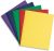 Blue Summit Supplies 100 Two Pocket Folders with Prongs, Designed for Office and Classroom Use, Assorted 5 Colors, 100 Pack Colored 2 Pocket 3 Prong Folders