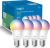 TP-Link Tapo Smart Light Bulbs, 16M Colors RGBW, Dimmable, Compatible with Alexa and Google Home, A19, 60W Equivalent, 800LM CRI>90, 2.4GHz WiFi only, No Hub Required, Tapo L530E(4-Pack)