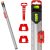 Kapro – 313 Measure Mate – Ultimate Home-Improvement Tool – with Level and Ruler – Features Sliding Markers and Knife Guide – Includes Nail Gripper and Drill Bit Gauge – 48 Inch