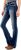 WallFlower Women’s Luscious Curvy Bootcut Mid-Rise Insta Stretch Juniors Jeans (Standard and Plus)