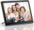WiFi Digital Photo Frame 8 Inch 1920X1080P Touch Screen, Smart HD Display, 16GB Storage, Picture Frame Share Photos Videos via App, Email, Cloud Black
