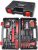 HERZO 56 piece Home Repair Tool Set, General Household Hand Tool Kit for Men Women Home/Auto Repair and DIY with Toolbox Storage Case-Perfect for Homeowner, DIYer, Handyman