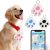 Portable Bluetooth Intelligent Anti-Lost Device,Mini Dog GPS Tracking Device, for Pets Kids Key Chain Wallet Luggage Anti-Lost Tag Alarm Reminder(Pink)