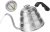 Tea Kettle with Thermometer Pot Silver Gooseneck Kettle Teapot 28 oz Stainless Steel Pour Over Coffee Kettle with Thermometer Tea Kettle for Stovetop （Silver）