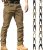 eoeioa Mens Cargo Pants Relaxed Fit Work Hiking Pants Stretch Tactical Pants Lightweight Outdoor Travel Pants w/Multi Pockets