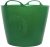 Red Gorilla Medium Flexible Plastic Tub, Toy Storage, Laundry, Gardening & More, 26 Liter/6.8 Gallon, Green