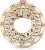 Wooden Melody Tool, Round Circle of Fifths Wheel Melody Chord Tool Music Transpose Accessories Wooden Chord Wheel for Musicians Musical Beginners Songwriters for Notes Chords Key Signature