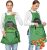 ZIOZERTT Gardening Apron, Canvas Garden Aprons with 6 Pockets and Harvesting Pouch for Women and Men,Gardener Gifts