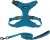 Voyager Step-in Lock Dog Harness w Reflective Dog Leash Combo Set with Neoprene Handle 5ft – Supports Small, Medium and Large Breed Puppies/Cats by Best Pet Supplies – Turquoise, S