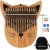 kalimba thumb piano 17 key finger piano musical instrument gift + shoulder bag