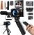 G-Anica 4k Digital Cameras for Photography, 48MP Video/Vlogging Camera for YouTube, Vlogger Kit, Content Creator Kit-Microphone & Remote Control Tripod Grip, Travel Camera with Wide-Angle & Macro len
