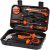 DIFFLIFE Tool Sets Household Tool Kit, 14-Piece General Home/Auto Repair Tool Set with Hammer, Pliers, Screwdriver Set and Toolbox Storage Case – Perfect for Homeowner, Diyer, Handyman (14-Piece)…