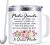 Lifecapido Regalos Para Mama, Regalos Para El Dia De La Madre, Feliz Dia de La Madre, Madre Querida Stainless Steel Coffee Mug in Spanish, Gifts for Mom Mother’s Day Birthday Mexican Mom(14oz, White)